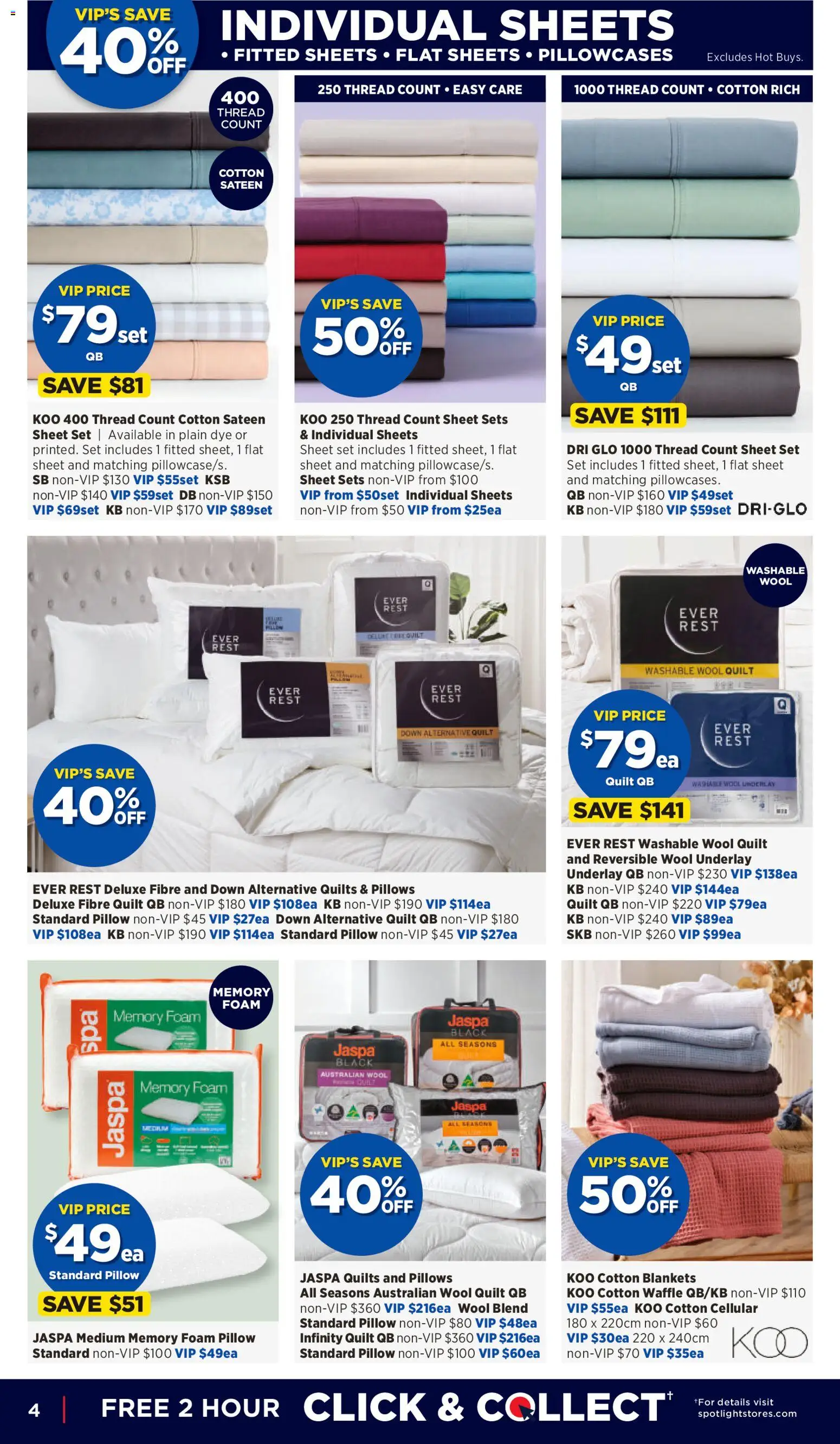Spotlight catalogue - valid from 21.01.2026 | Page: 4 | Products: Pillow
