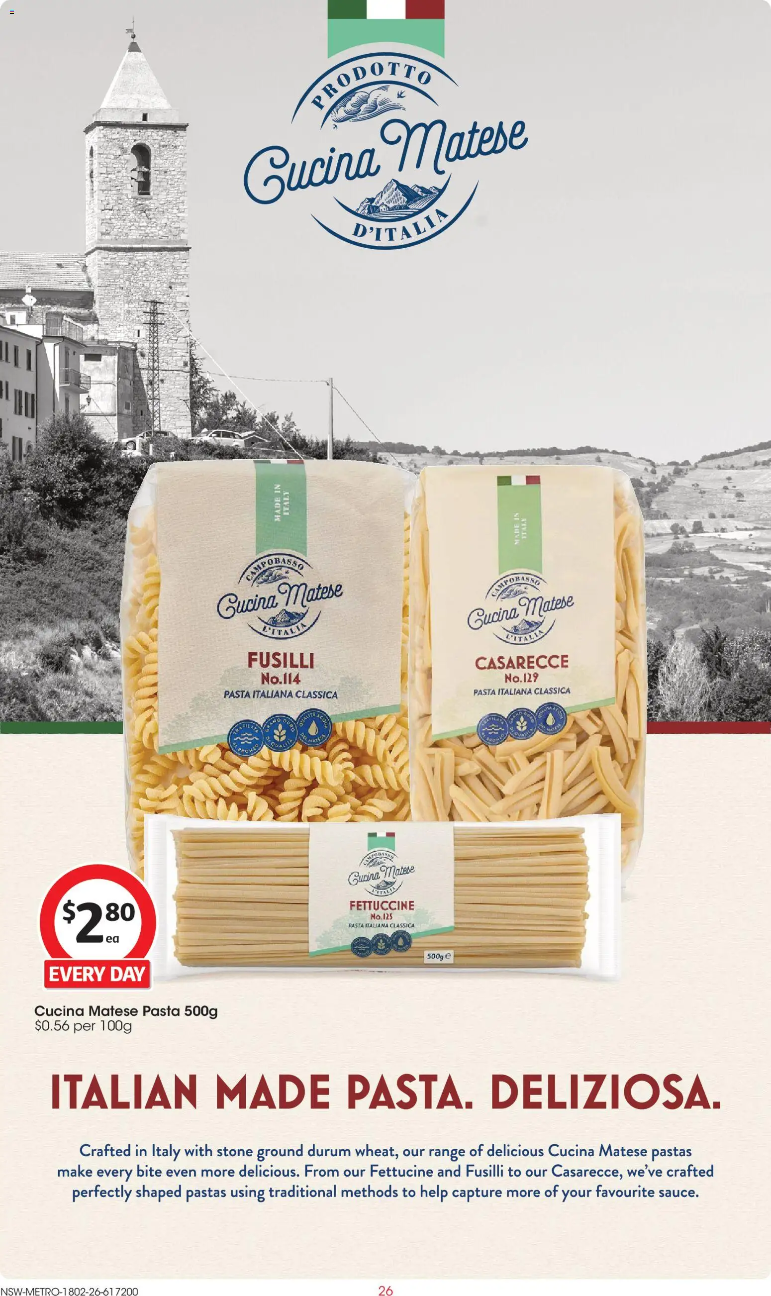 Coles catalogue - valid from 18.02.2026 | Page: 26 | Products: Pasta