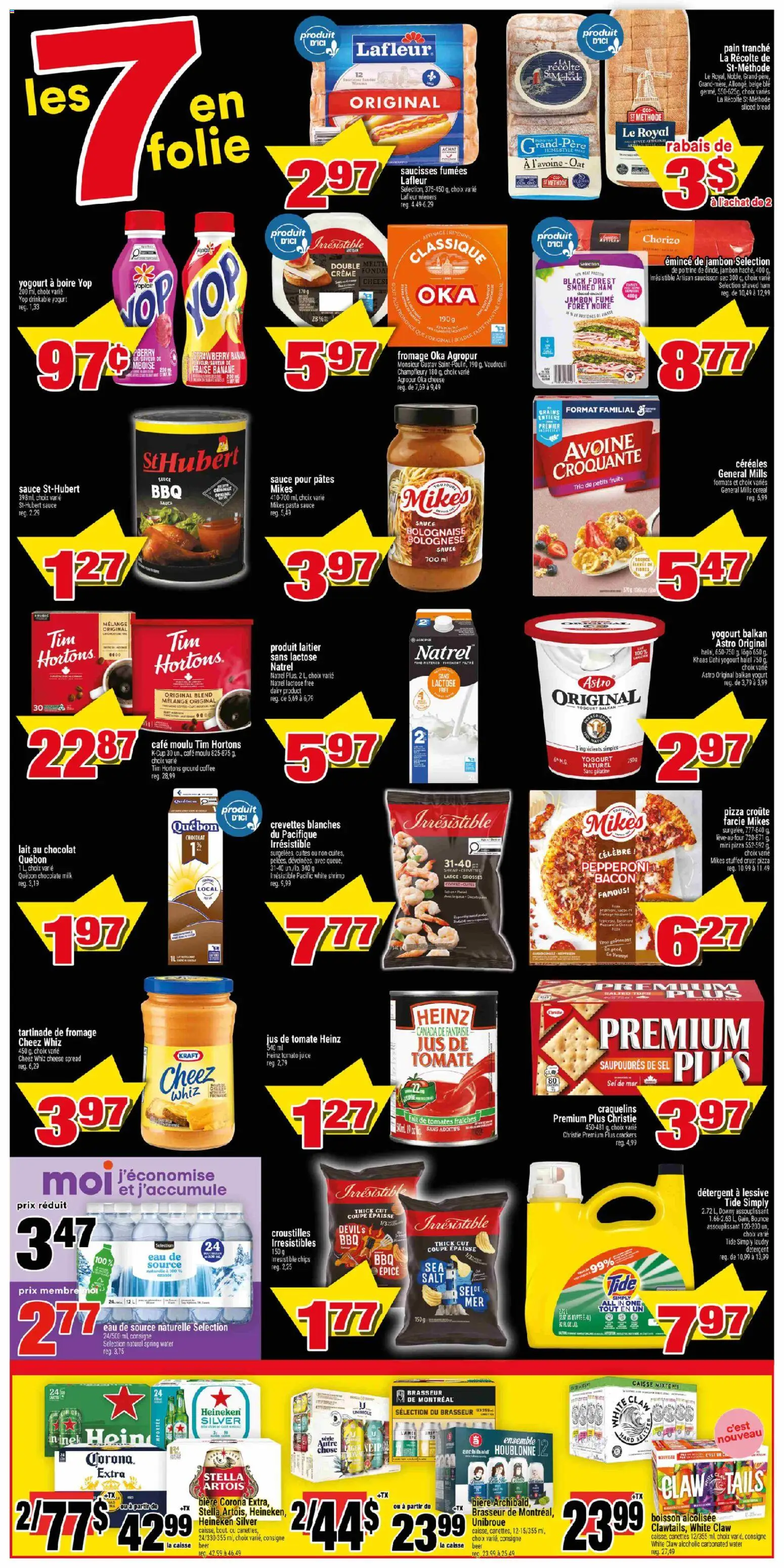 Super C flyer valid from 16.04.2026 | Page: 2 | Products: Chips, Yogurt, Bread, Beer