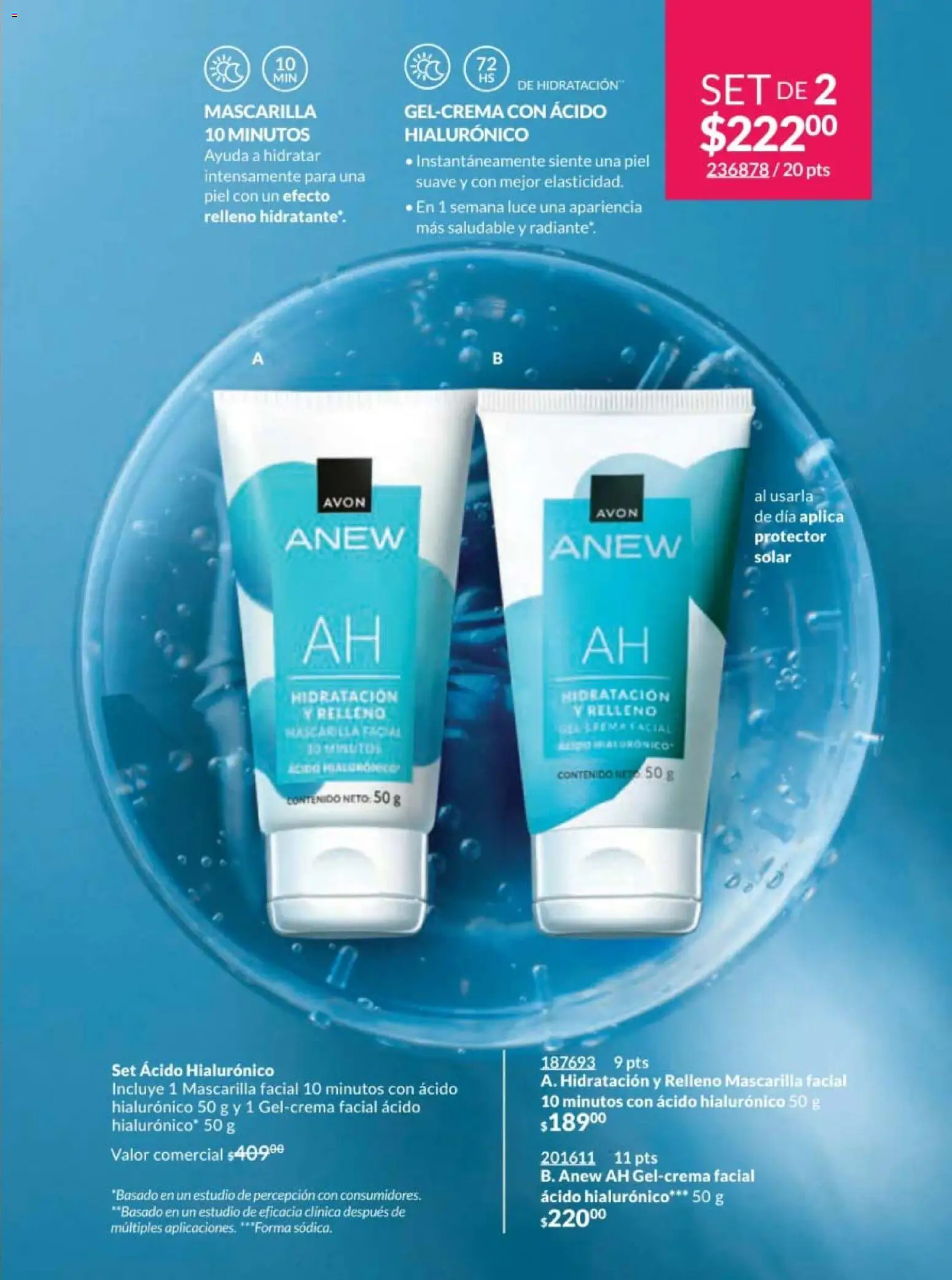 Nuevas ofertas de AVON válidas en toda la República Mexicana desde el 10.01.2026. ¡Encuentra las mejores ofertas en AVON campaña 2 2026! | Página: 117 | Productos: Crema, Radiante, Mascarilla, Protector solar