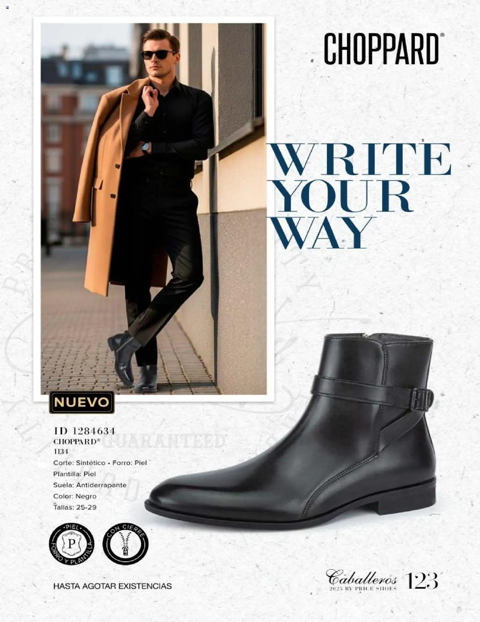 Nuevas ofertas de Price Shoes válidas en toda la República Mexicana desde el 26.11.2025. ¡Encuentra las mejores ofertas en Price Shoes catálogo Caballeros! | Página: 123