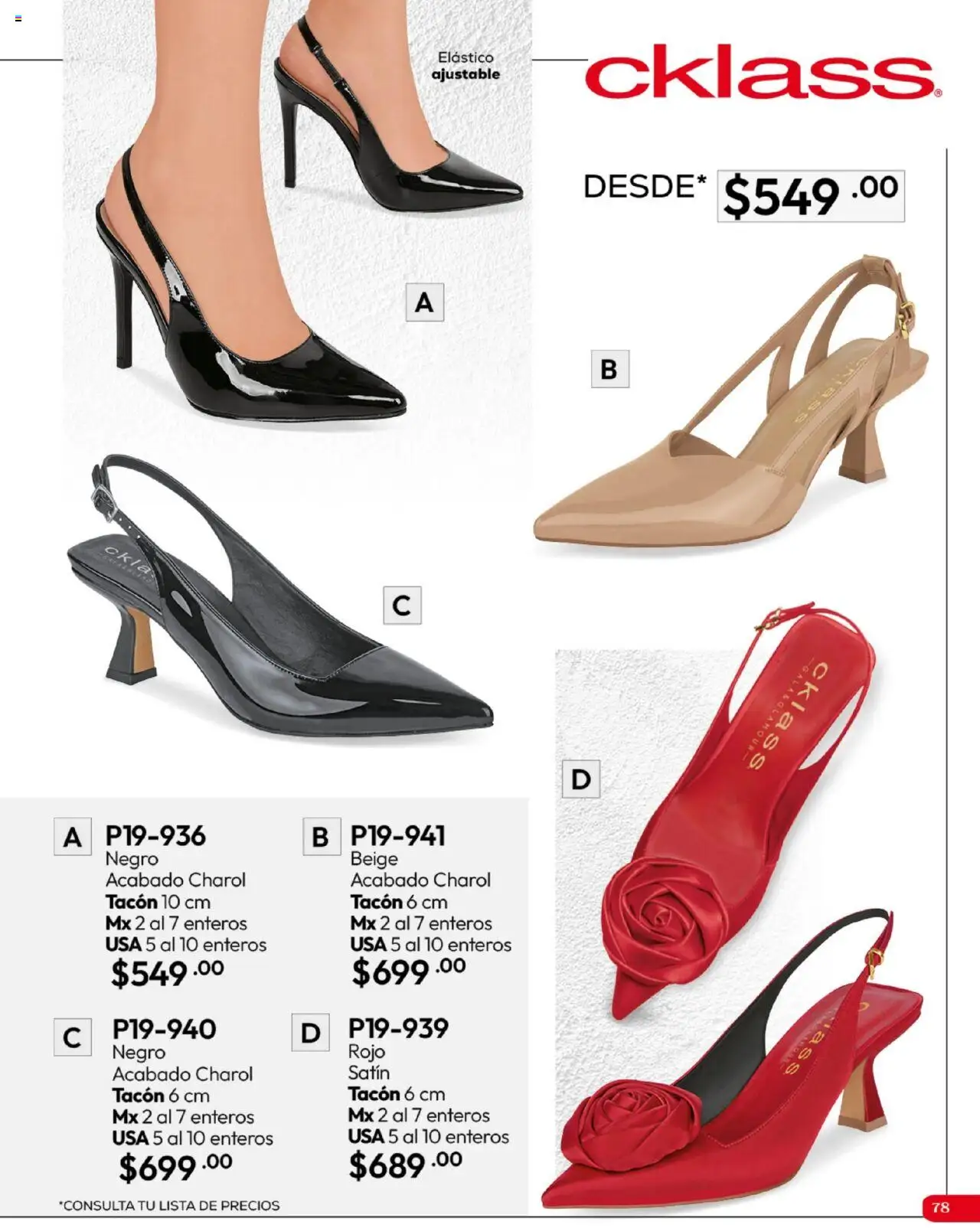 Nuevas ofertas de Cklass válidas en toda la República Mexicana desde el 16.09.2025. ¡Encuentra las mejores ofertas en Cklass - Catálogo Invierno Calzado! | Página: 79