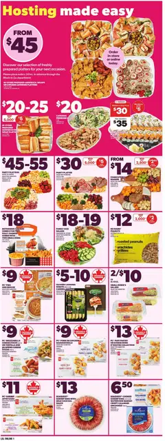 Preview of Loblaws weekly flyer / circulaire from shop Loblaws valid from 26.03.2026 | Page: 7 | Products: Salad, Cheese, Chicken, Pork