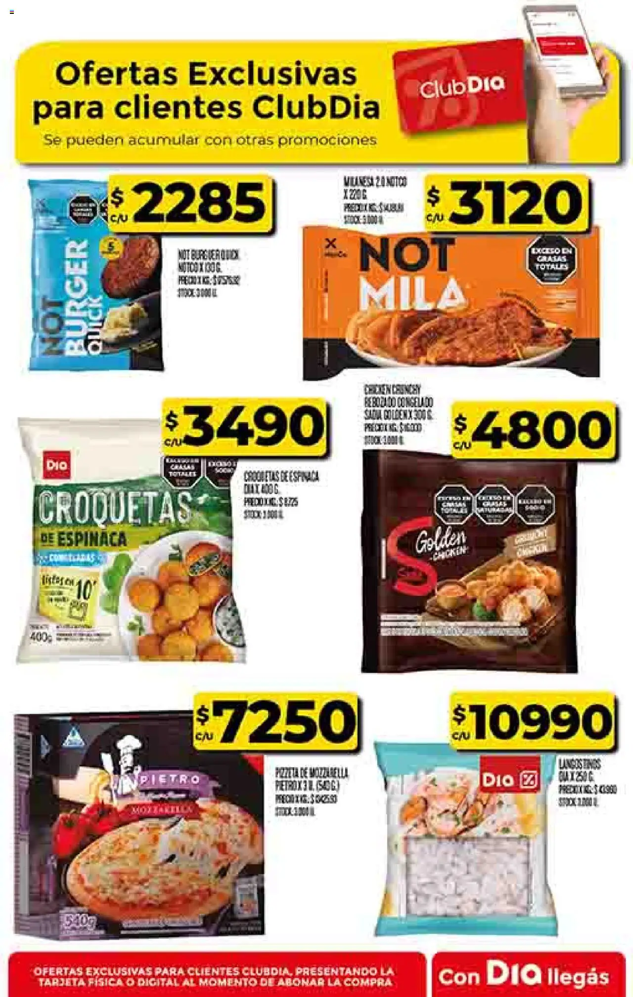 Supermercado DIA Ofertas │ válido desde el 15.10.2025 | Página: 47 | Productos: Espinaca