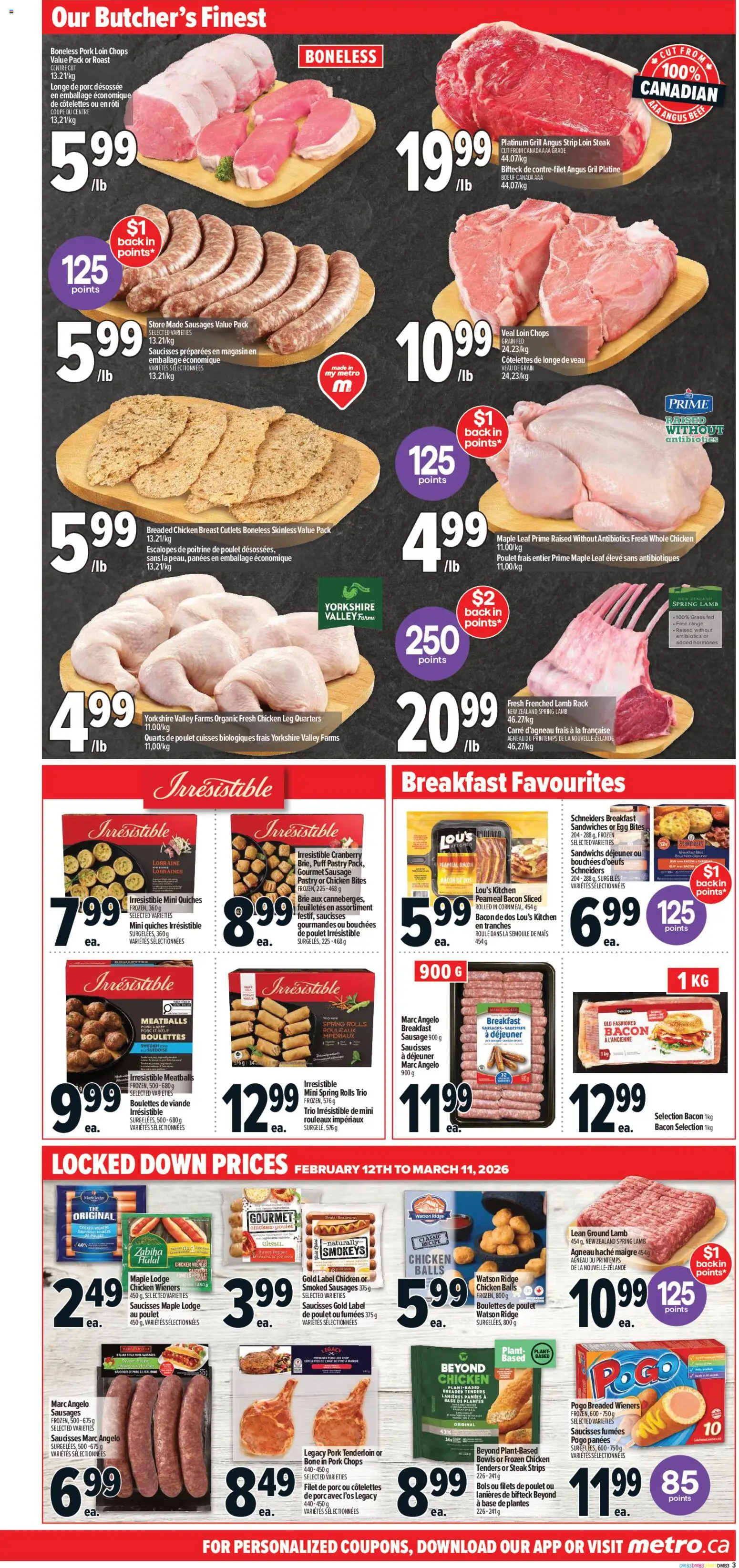 Metro flyer valid from 12.02.2026 | Page: 9 | Products: Grill, Ridge, Chicken, Pork