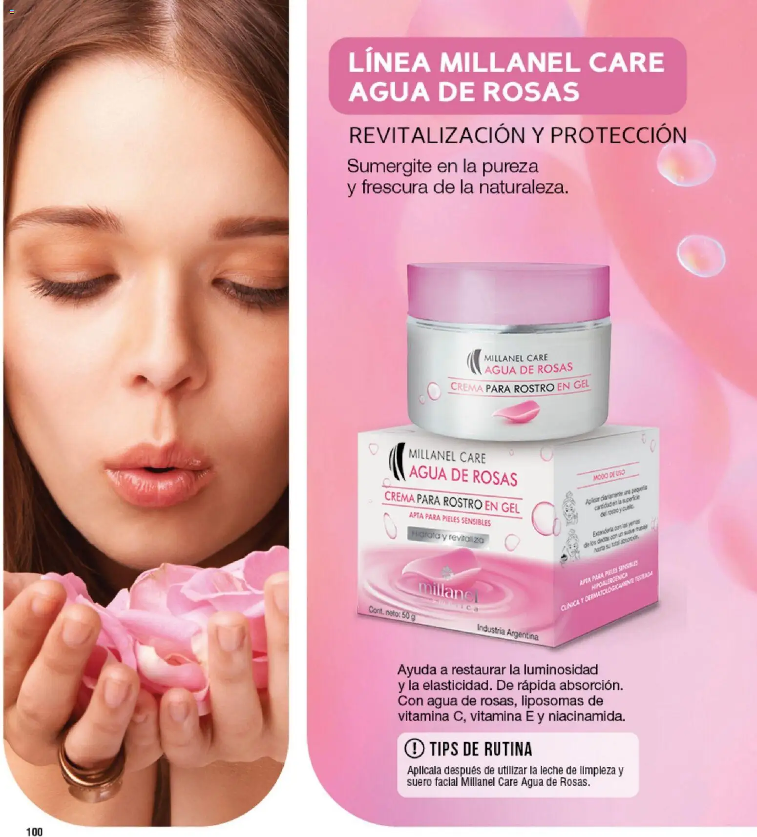 Millanel - Catálogo │ válido desde el 05.01.2026 | Página: 100 | Productos: Agua, Leche, Crema