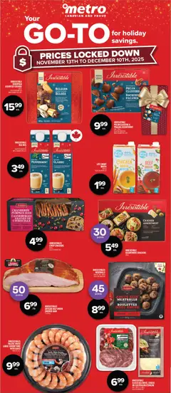 Preview of Metro - Private Label Holiday Flyer - Trois-Pistoles from shop Metro valid from 04.12.2025