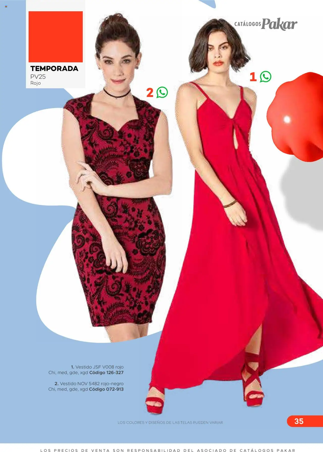 Nuevas ofertas de SC Pakar válidas en toda la República Mexicana desde el 31.01.2025. ¡Encuentra las mejores ofertas en SC Pakar catálogo Ropa! | Página: 35 | Productos: Vestido