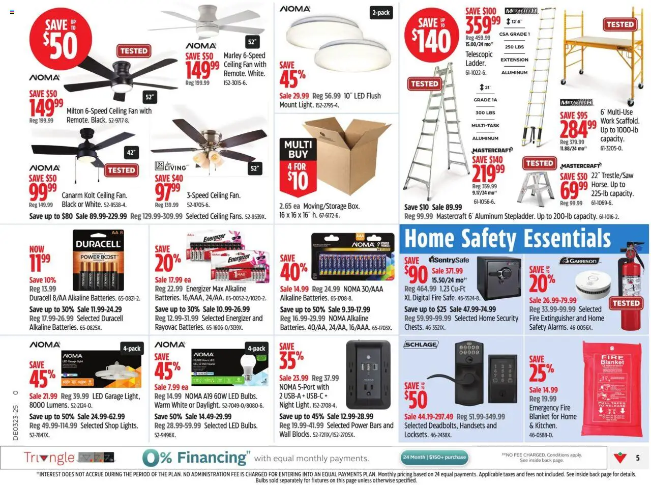 Canadian Tire flyer valid from 30.05.2025 | Page: 5 | Products: Fan, Blanket