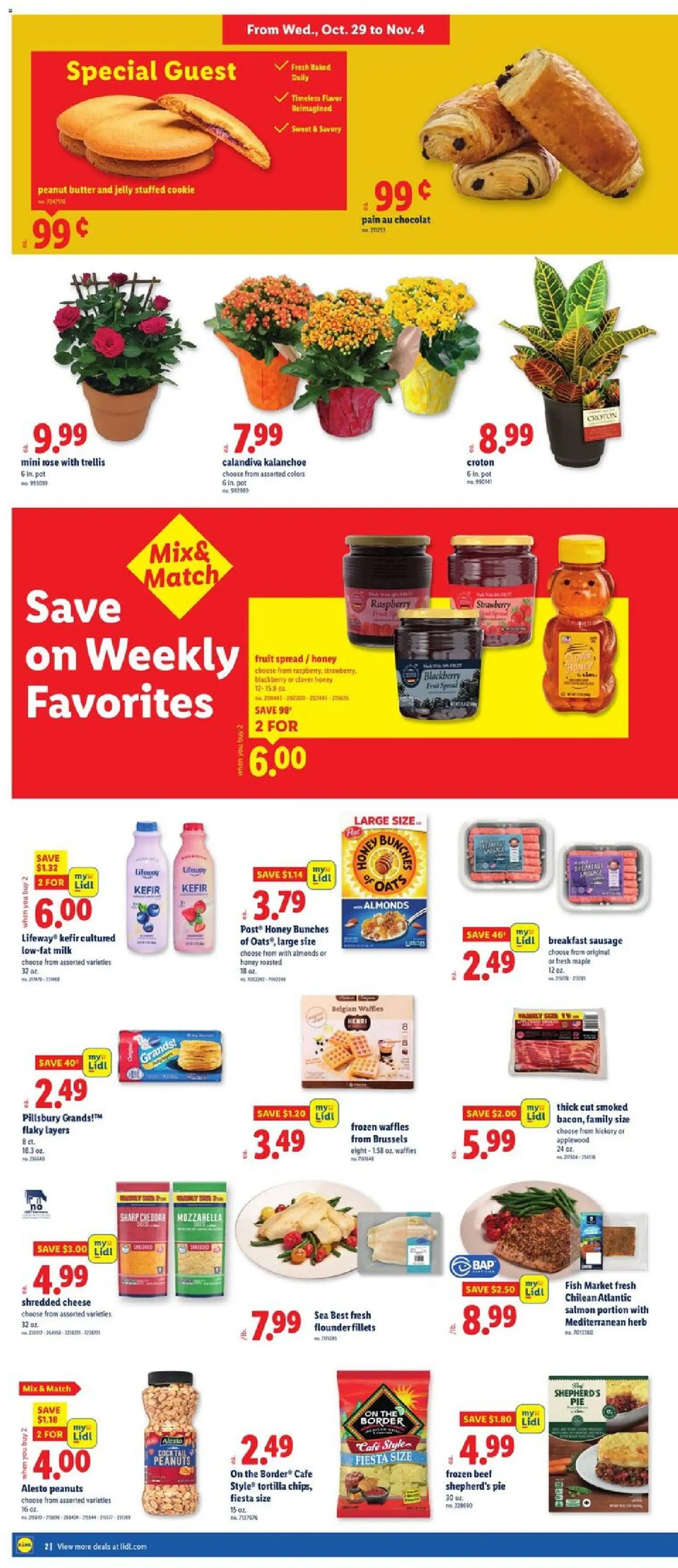 Lidl Weekly Ad - NJ - valid from 29.10.2025 | Page: 2 | Products: Butter, Beef, Sausage, Raspberry