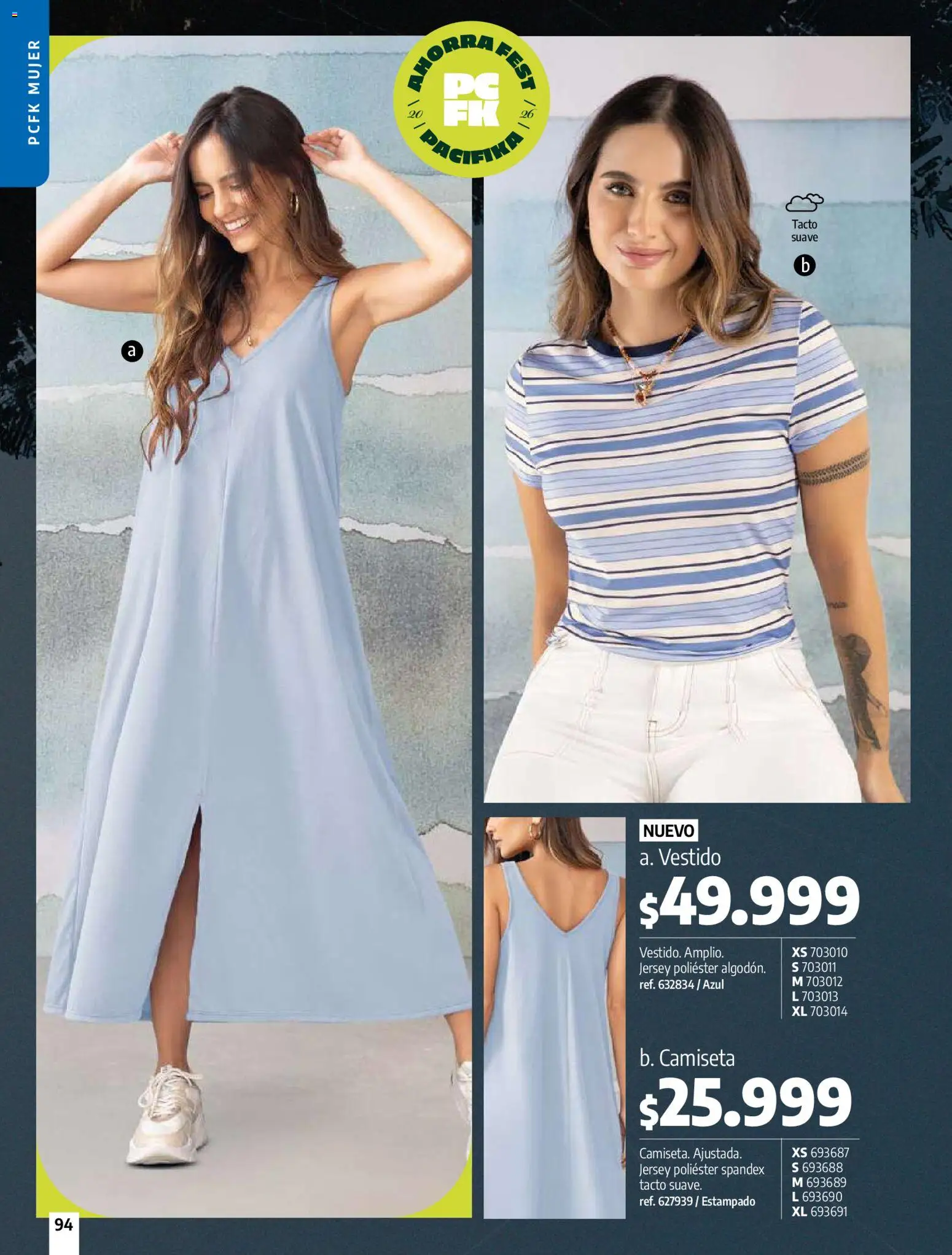 Pacifika revista - valida desde el 01.02.2026 | Página: 94 | Productos: Camiseta, Vestido