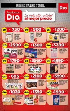 Vista previa Dia - Ofertas - Todas las tiendas válido desde el 22.04.2026