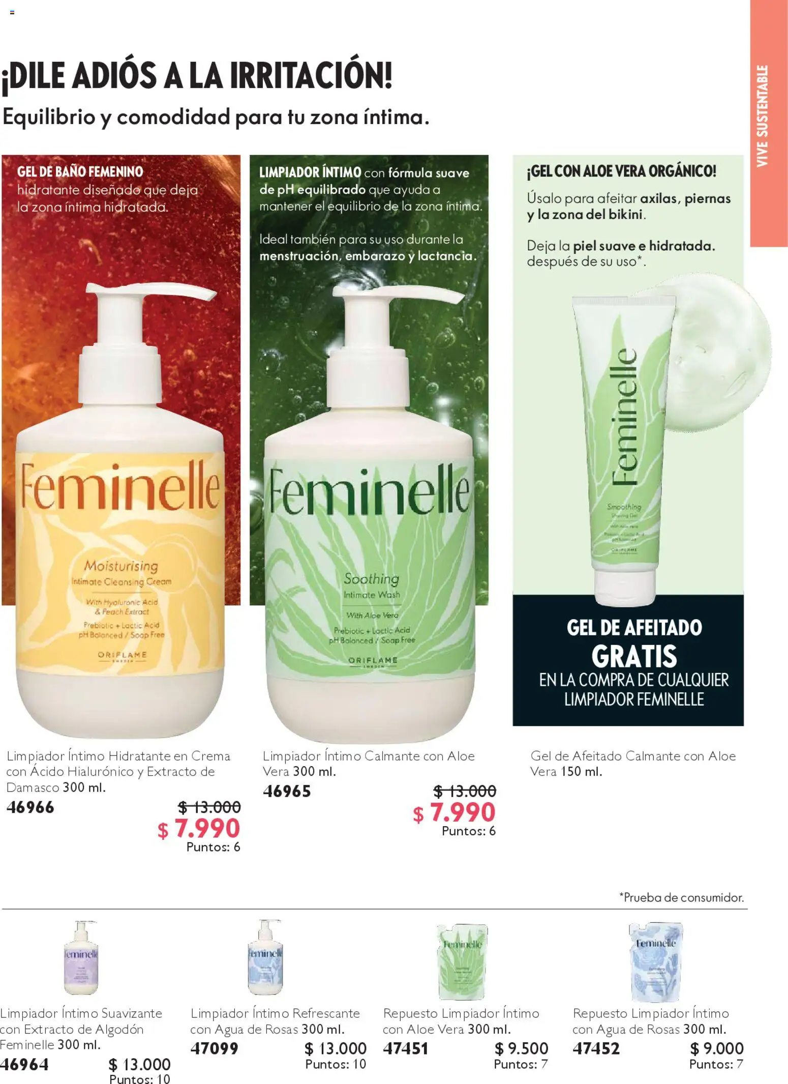 Oriflame catálogo │ válido desde el 14.02.2026 | Página: 105 | Productos: Suavizante, Algodón, Baño, Crema