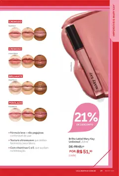 Mary Kay - Catálogo Novembro/Dezembro 2025 - Pré-Visualização do folheto da loja Mary Kay, válido de 01.11.2025 | Página: 29 | Produtos: Blush