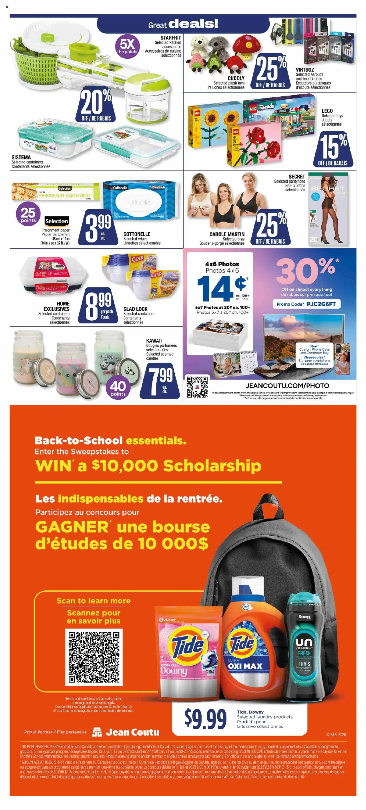 Jean Coutu flyer valid from 11.09.2025 | Page: 8 | Products: Phone, Computer, Case, Bag
