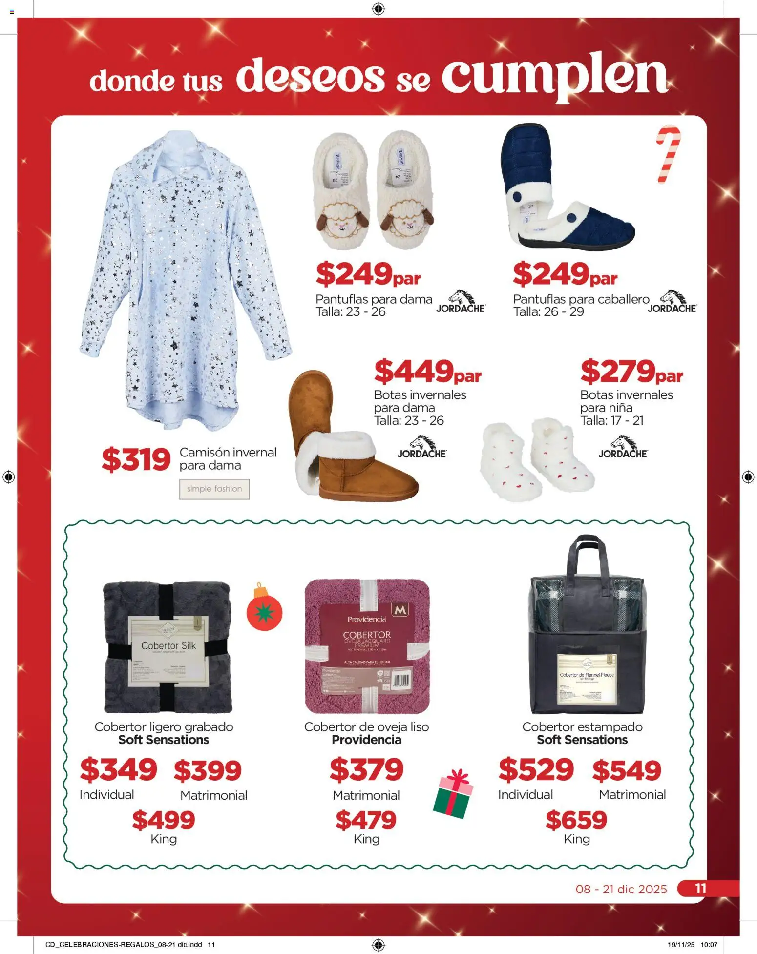 Nuevas ofertas de Chedraui válidas en toda la República Mexicana desde el 08.12.2025. ¡Encuentra las mejores ofertas en Chedraui folleto Navidad! | Página: 11