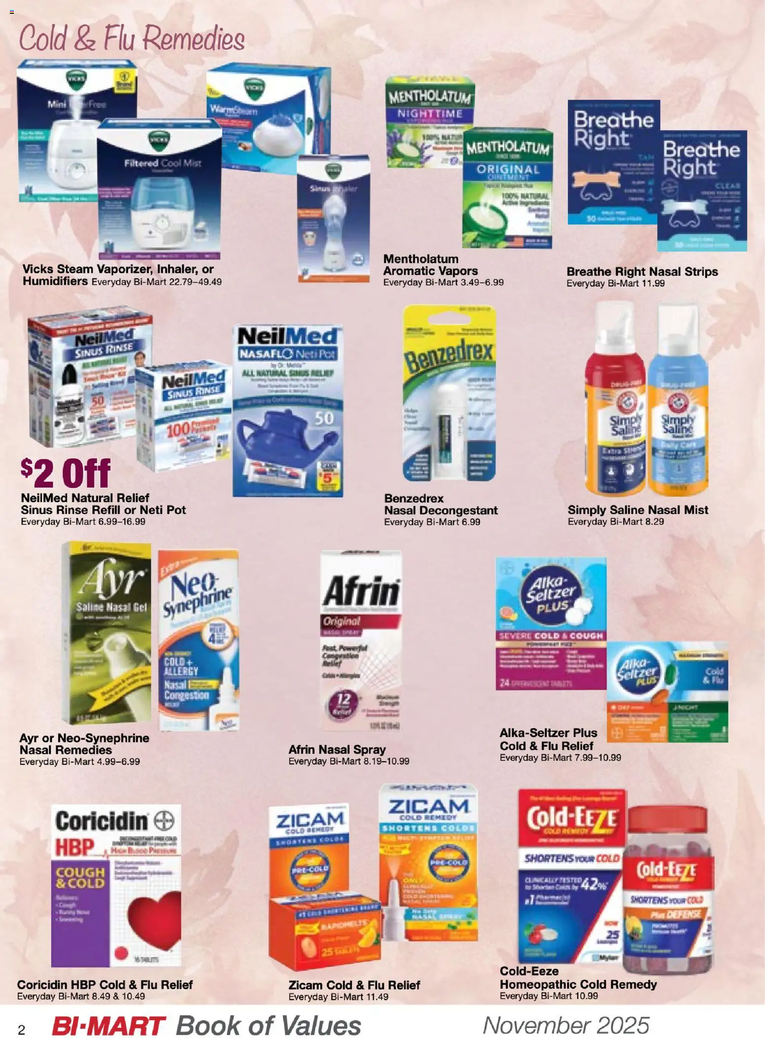 Bi-Mart November Health & Beauty Book of Values - valid from 01.11.2025 | Page: 2
