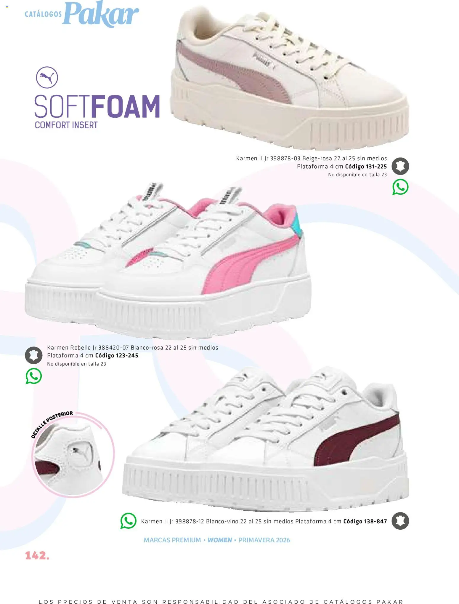 Nuevas ofertas de SC Pakar válidas en toda la República Mexicana desde el 27.02.2026. ¡Encuentra las mejores ofertas en SC Pakar catálogo Premium Women! | Página: 142