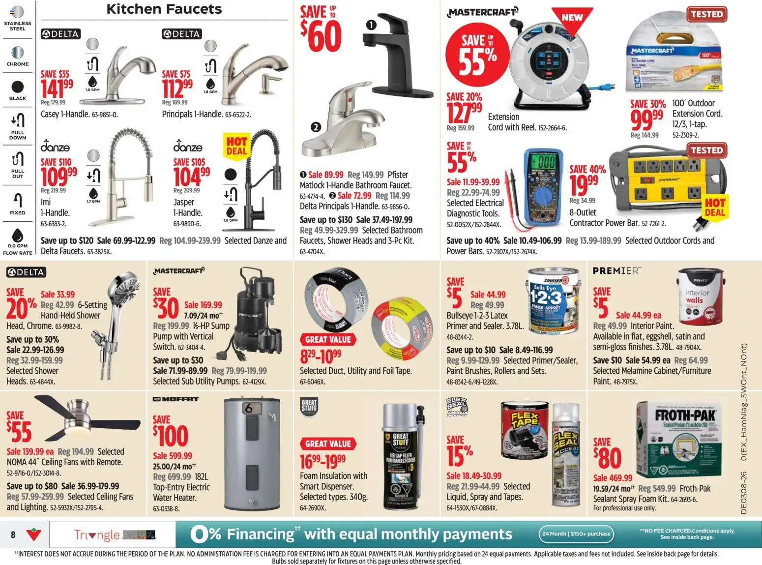Canadian Tire flyer valid from 19.02.2026 | Page: 8 | Products: Shower
