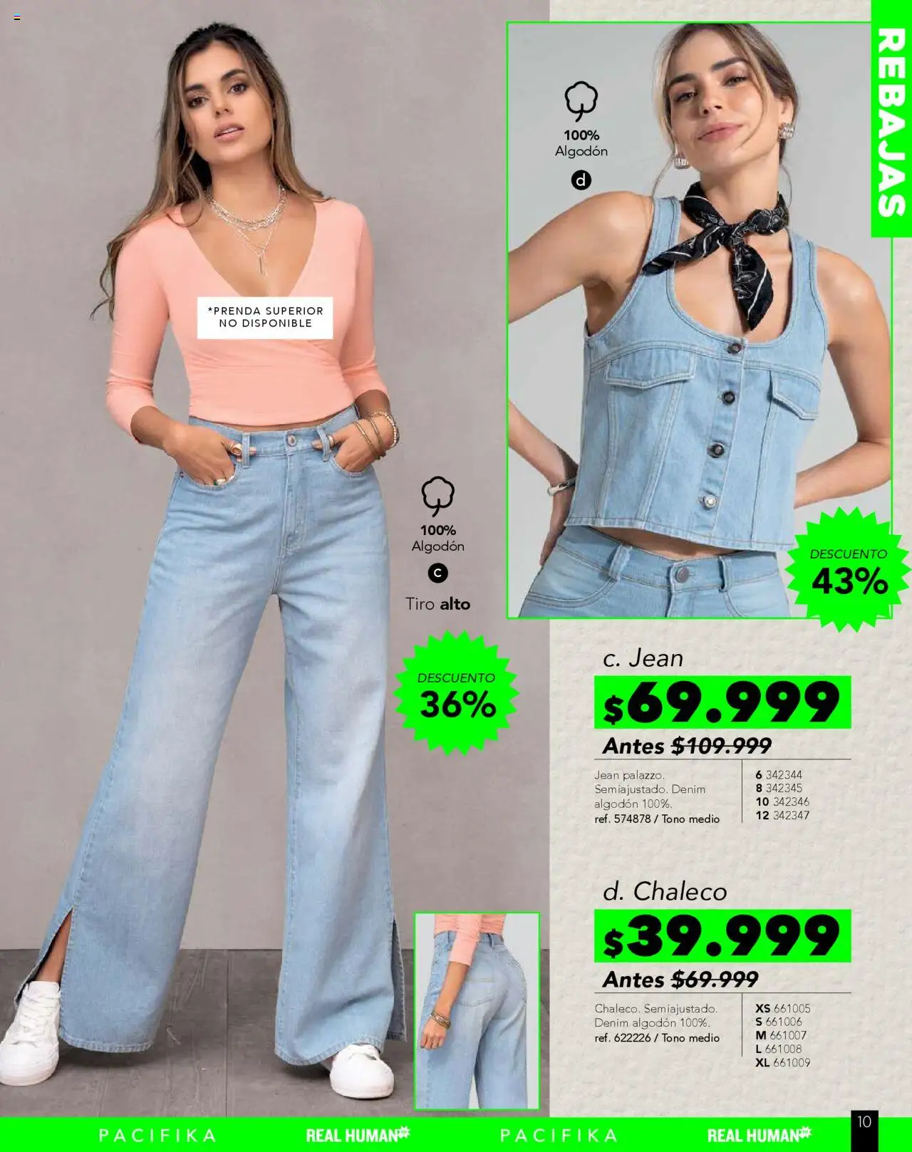 Pacifika revista - valida desde el 01.08.2025 | Página: 184 | Productos: Algodón, Jean, Chaleco