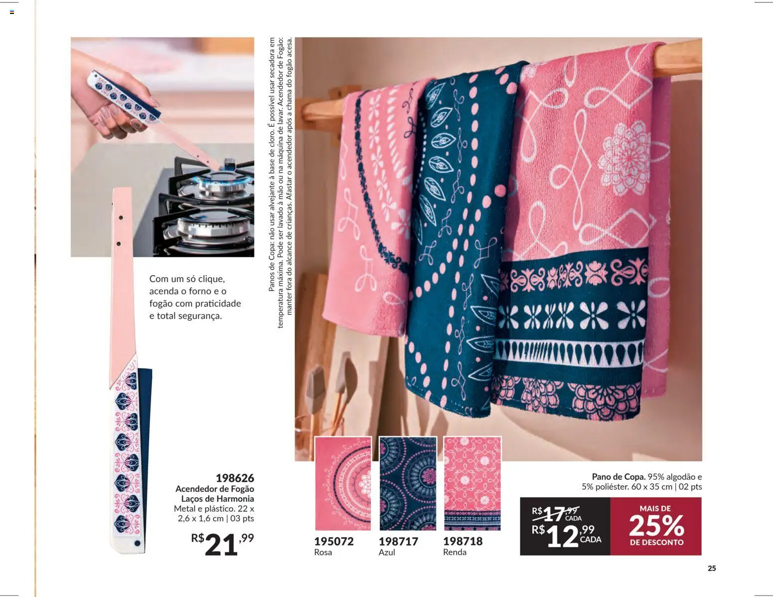 Avon Folheto - válido de 18.02.2026 | Página: 25 | Produtos: Forno, Alvejante, Copa, Base