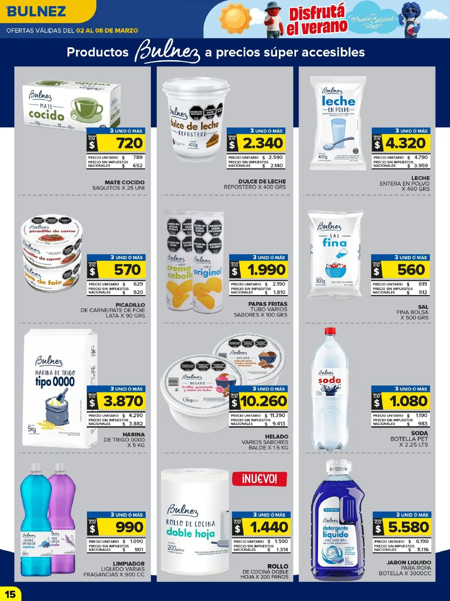 Carrefour Maxi catálogo │ válido desde el 02.03.2026 | Página: 17 | Productos: Helado, Bolsa, Harina, Jabón líquido
