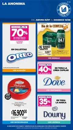 Vista previa La Anonima - Insuperables válido desde el 31.07.2025