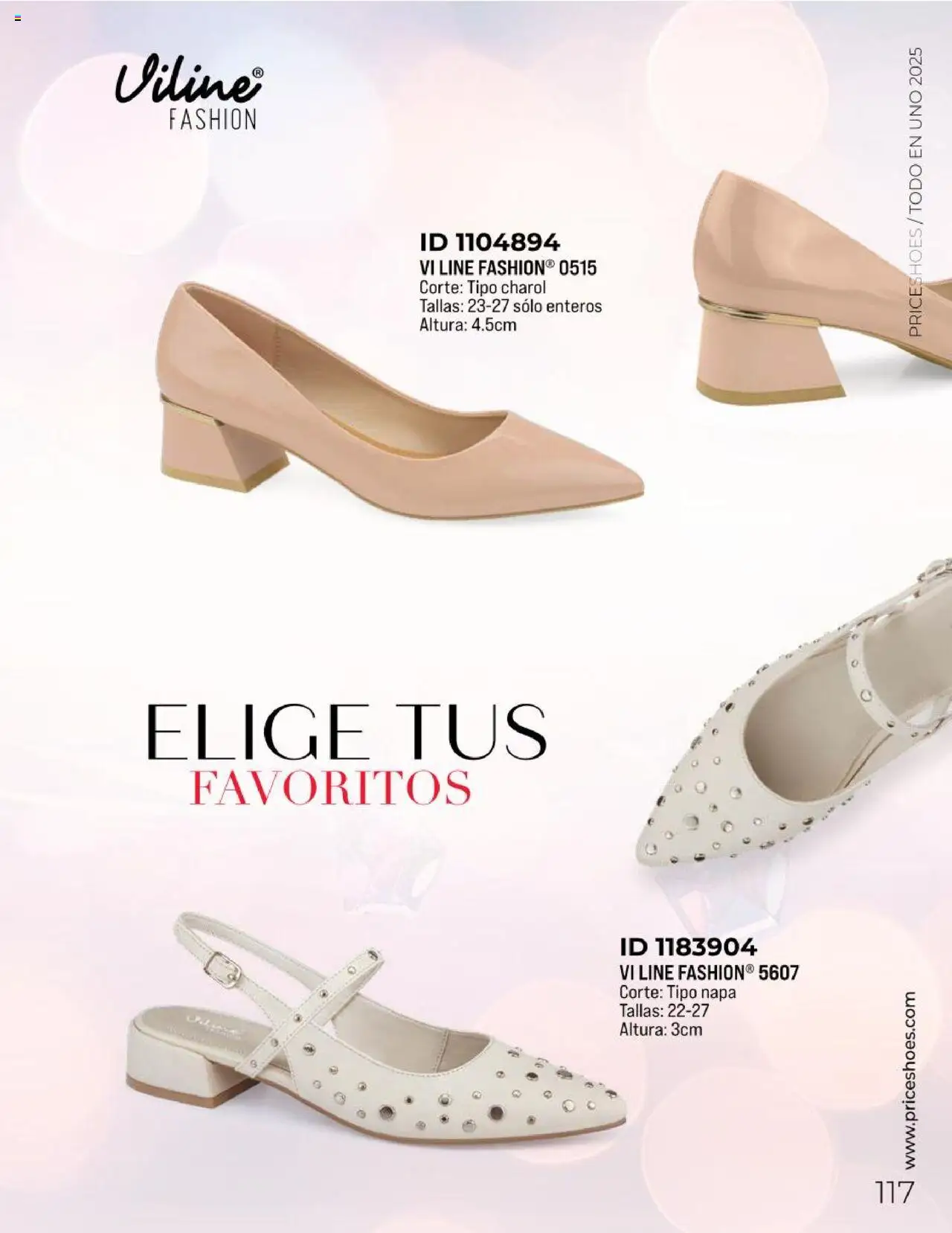 Nuevas ofertas de Price Shoes válidas en toda la República Mexicana desde el 05.05.2025. ¡Encuentra las mejores ofertas en Price Shoes catálogo Todo En 1 2025! | Página: 117