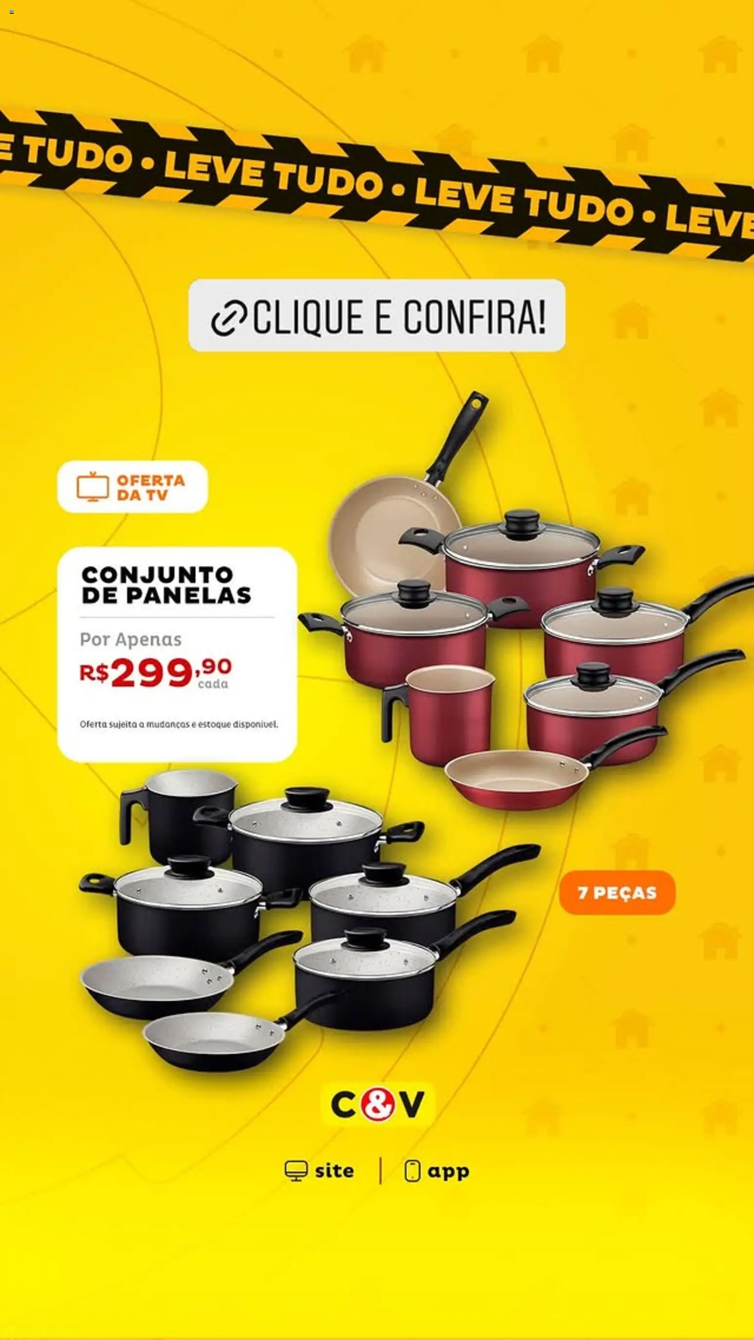 Casa e Video Folheto - válido de 31.10.2025 | Página: 5 | Produtos: Conjunto de panelas, Tv