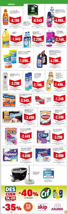 Vista previa Cooperativa Obrera - Ahorrón válido desde el 06.04.2026 | Página: 7 | Productos: Papel higiénico, Jabón líquido, Desodorante, Crema