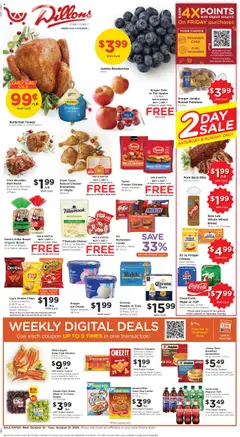 Preview of Dillons weekly ads valid from 15.10.2025
