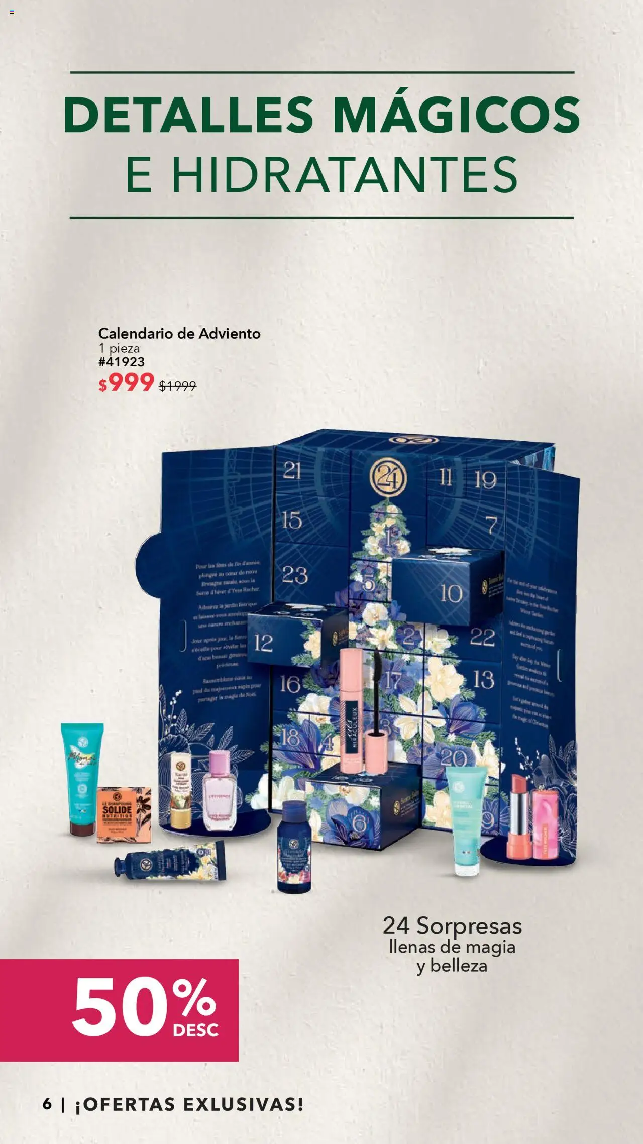 Nuevas ofertas de Yves Rocher válidas en toda la República Mexicana desde el 05.08.2025. ¡Encuentra las mejores ofertas en Yves Rocher - Ofertas Imperdibles este Verano! | Página: 6