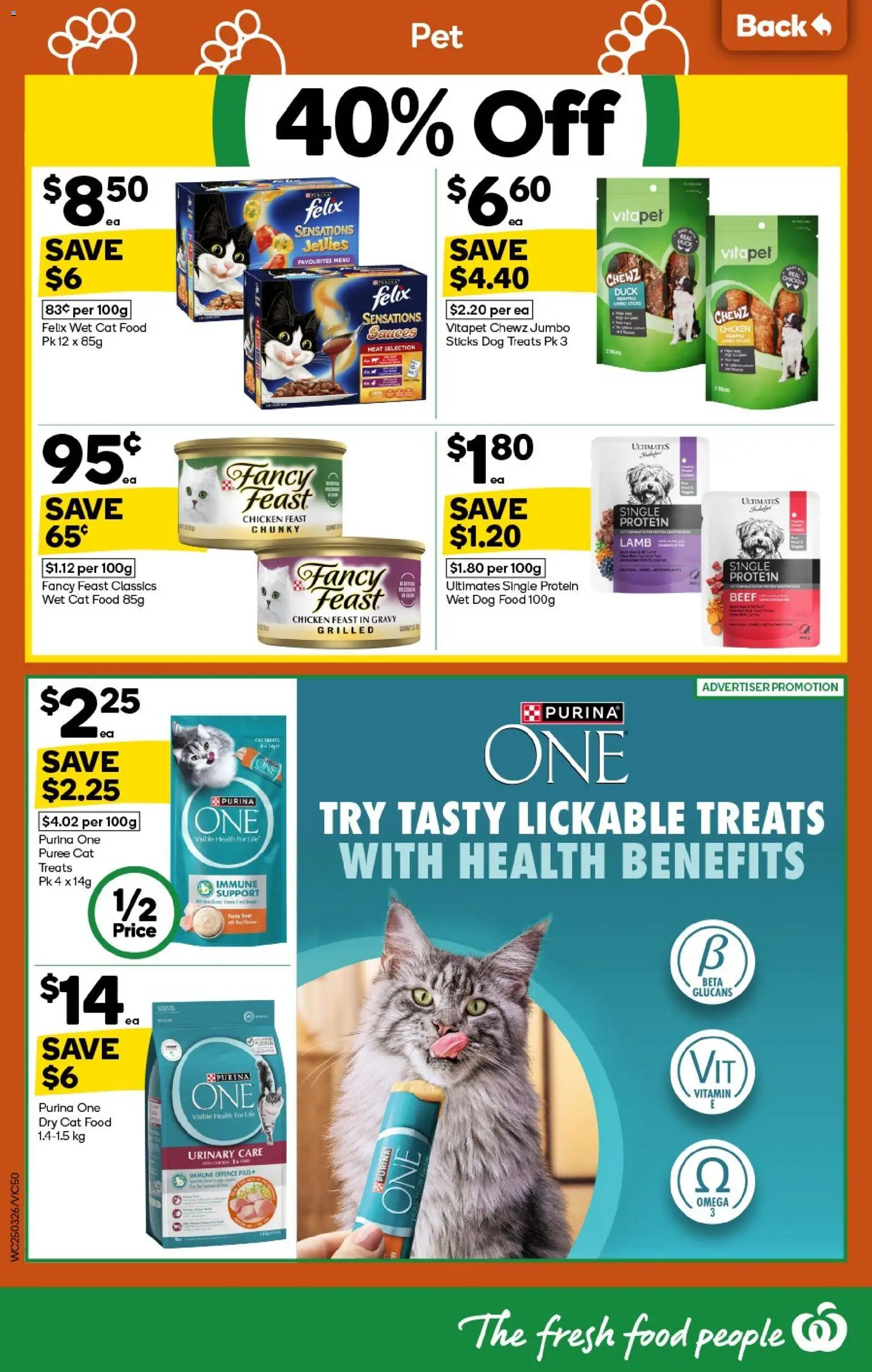 Woolworths catalogue - valid from 25.03.2026 | Page: 50 | Products: Duck, Beef, Meat, Vitamin