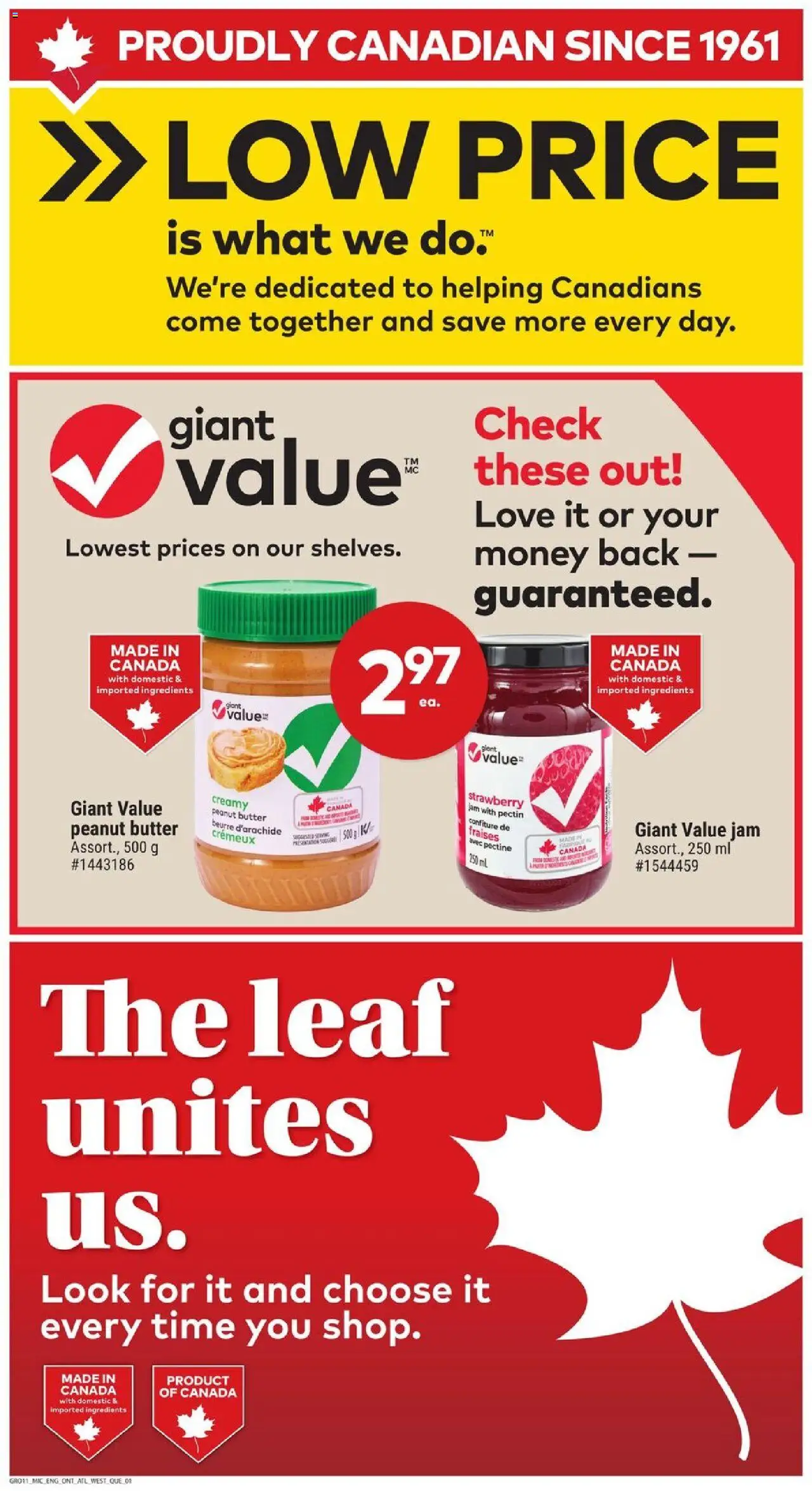 Giant Tiger flyer valid from 15.10.2025 | Page: 5 | Products: Butter