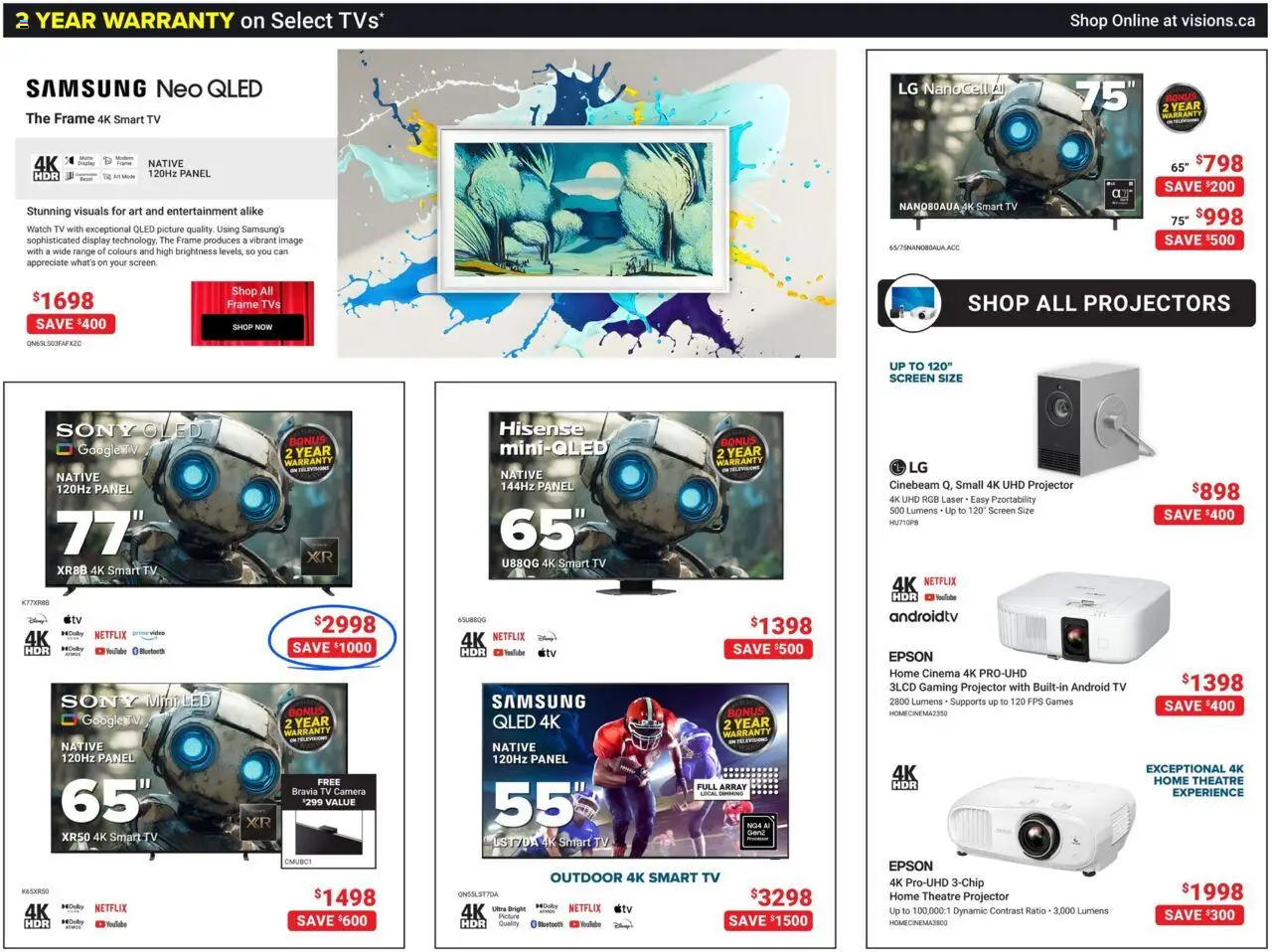 Visions flyer valid from 10.10.2025 | Page: 5 | Products: Watch, Tv, Video