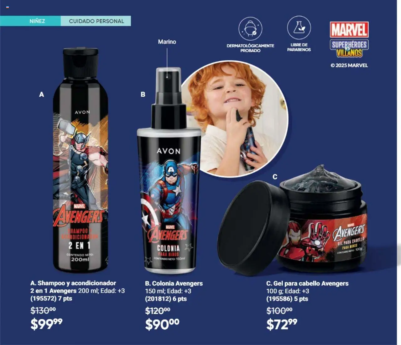 Nuevas ofertas de AVON válidas en toda la República Mexicana desde el 09.10.2025. ¡Encuentra las mejores ofertas en AVON - Casa & Estilo 16 2025! | Página: 156 | Productos: Acondicionador