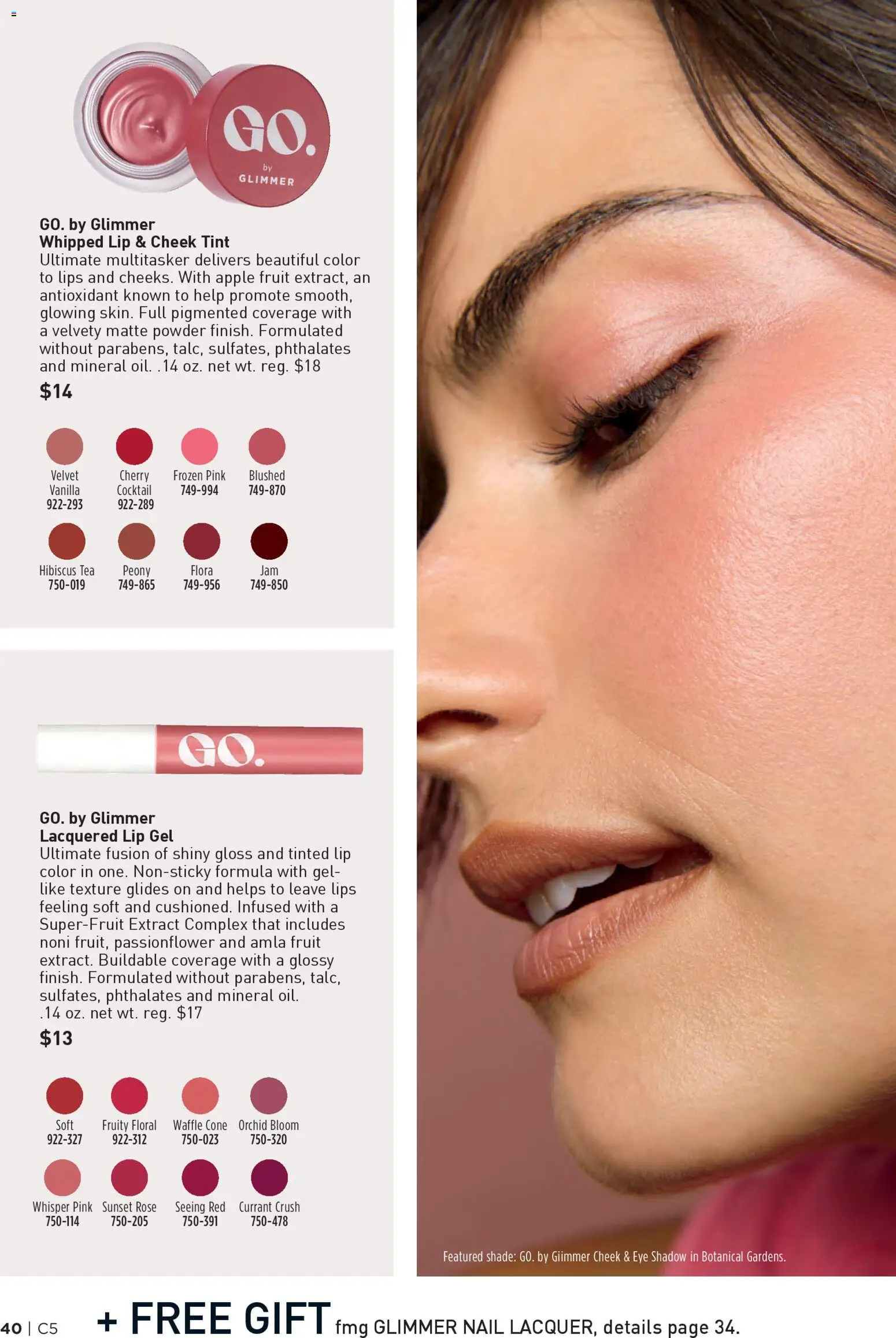 Avon Brochure - valid from 25.02.2026 | Page: 40 | Products: Fusion, Nail, Powder, Tea