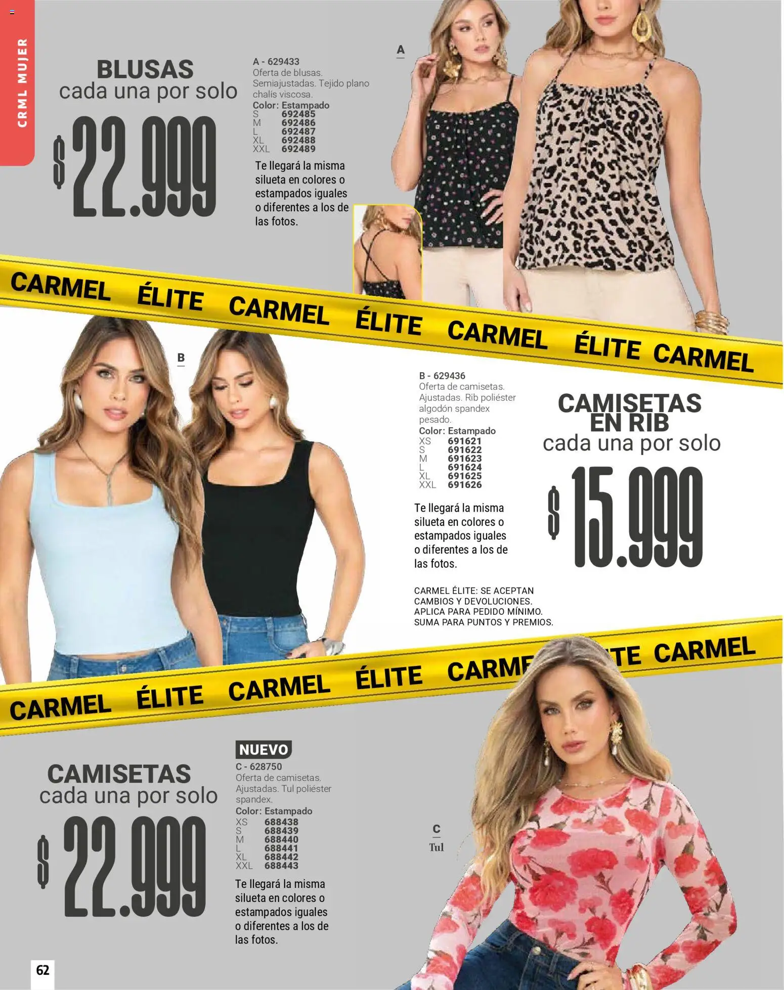 Carmel revista - valida desde el 01.02.2026 | Página: 62 | Productos: Té, Algodón