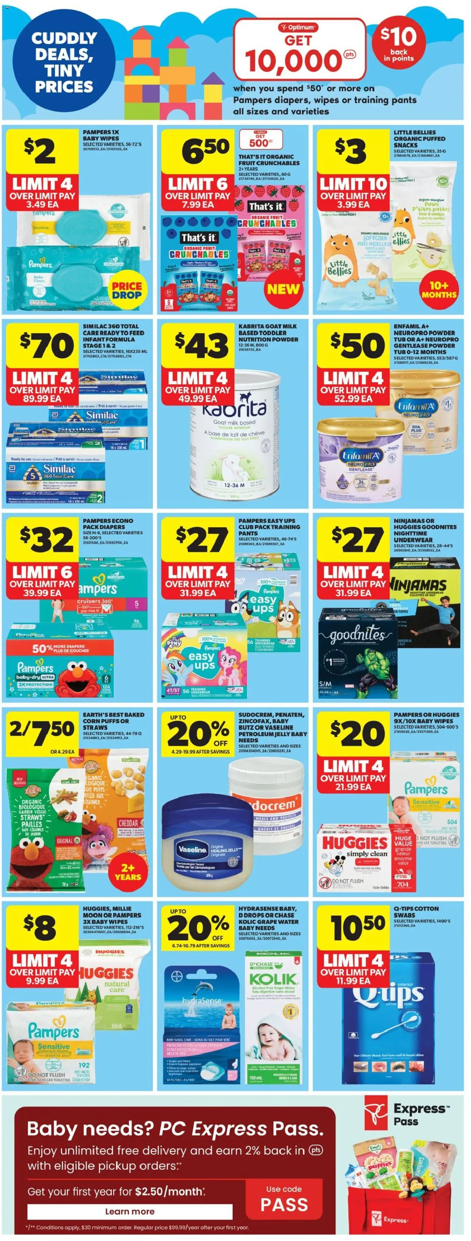 Real Canadian Superstore flyer valid from 09.04.2026 | Page: 30 | Products: PC, Milk, Pants, Underwear