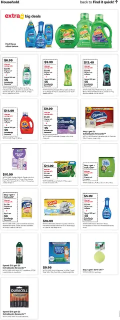 CVS Pharmacy Weekly Ad - valid from 20.07.2025 | Page: 19 | Products: Picker, Fabric softener, Pads, Dryer