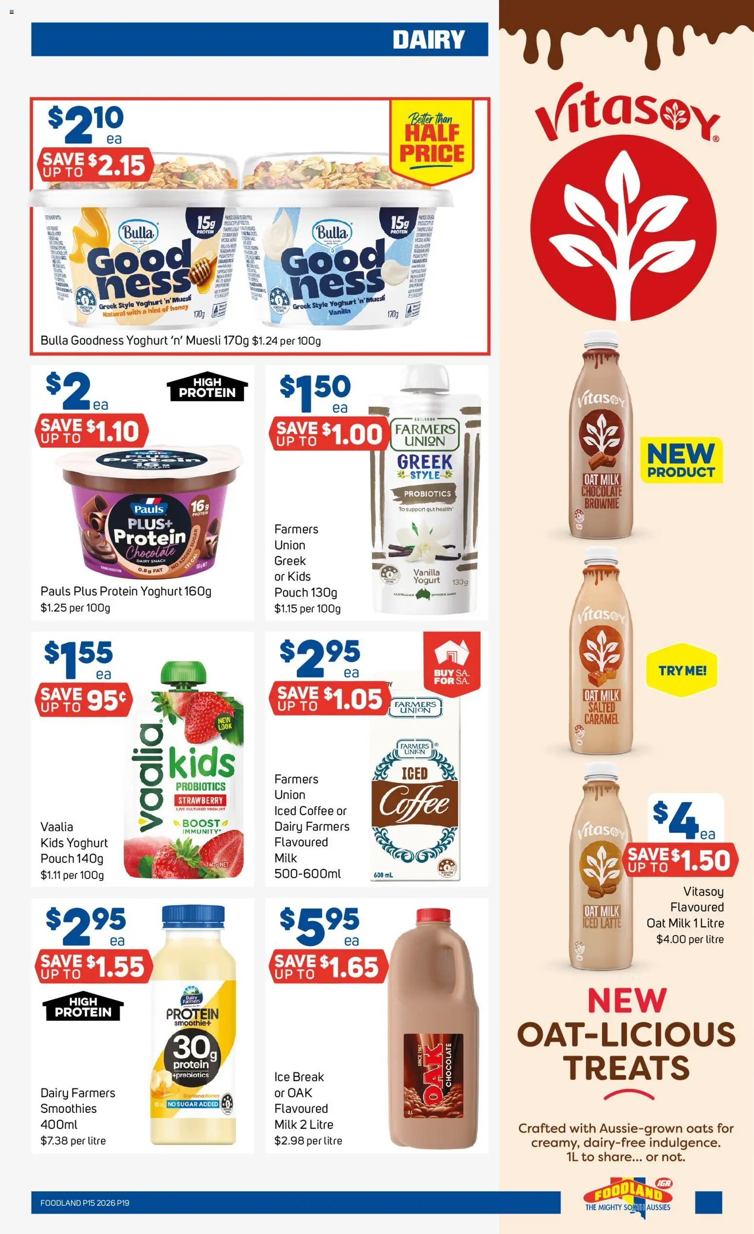 Foodland catalogue - valid from 08.04.2026 | Page: 19 | Products: Dairy, Chocolate, Honey, Sugar