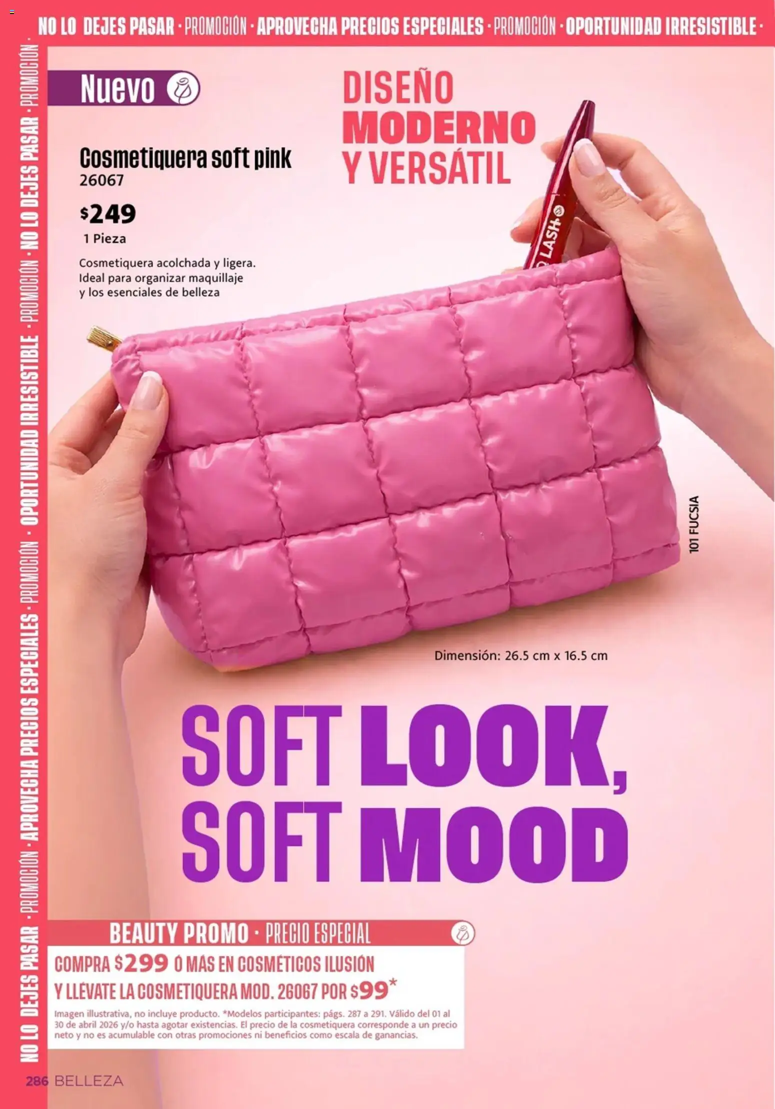 Nuevas ofertas de Ilusión válidas en toda la República Mexicana desde el 01.04.2026. ¡Encuentra las mejores ofertas en Ilusión catálogo Primavera! | Página: 290 | Productos: Maquillaje