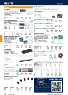Preview of Jaycar Engineering & Scientific Catalogue 2025/2026  - valid from 09.07.2025 | Page: 248 | Products: Light, Transformer, Iron
