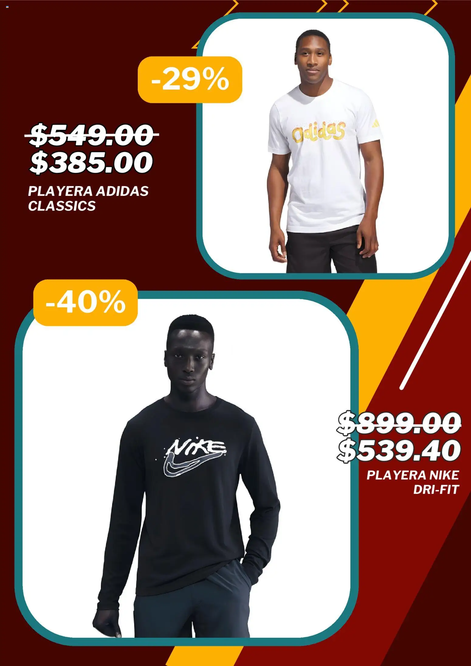 Nuevas ofertas de Innovasport válidas en toda la República Mexicana desde el 13.01.2026. ¡Encuentra las mejores ofertas en Innovasport catálogo! | Página: 4 | Productos: Playera