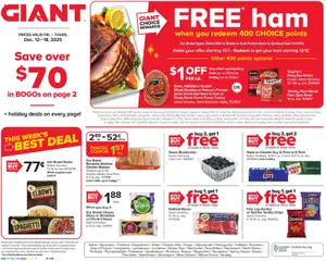 Preview of Giant weekly ads valid from 12.12.2025