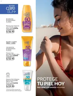 Vista previa de folleto Avon catálogo - Campaña 6 de la Avon válido desde 01.04.2026 | Página: 161 | Productos: Protector solar