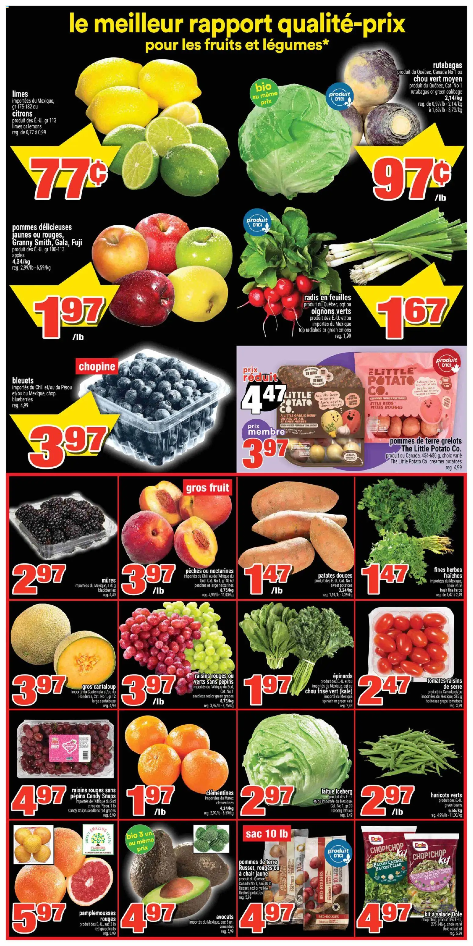 Super C flyer valid from 22.01.2026 | Page: 4 | Products: Salad, Chair, Apples, Tomatoes