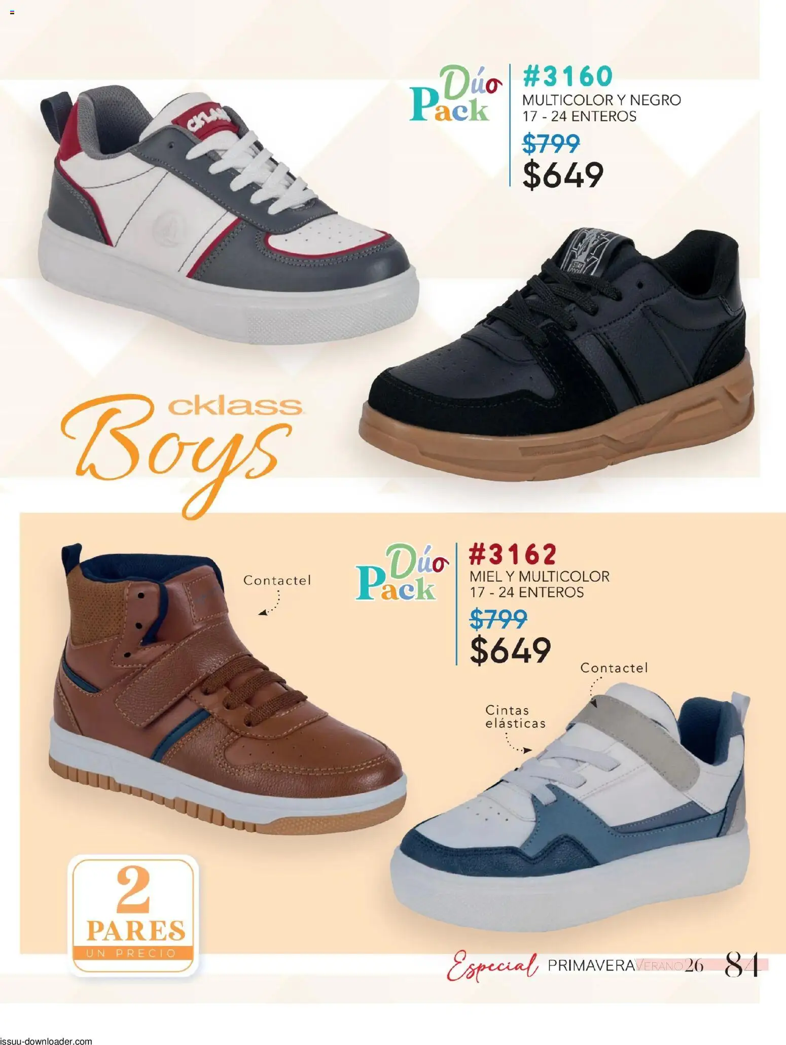 Nuevas ofertas de Cklass válidas en toda la República Mexicana desde el 26.01.2026. ¡Encuentra las mejores ofertas en Cklass catálogo Especial Calzado! | Página: 85