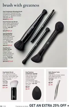 Preview of Avon weekly ads valid from 19.11.2025 | Page: 126 | Products: Concealer, Powder, Blush, Eyeliner