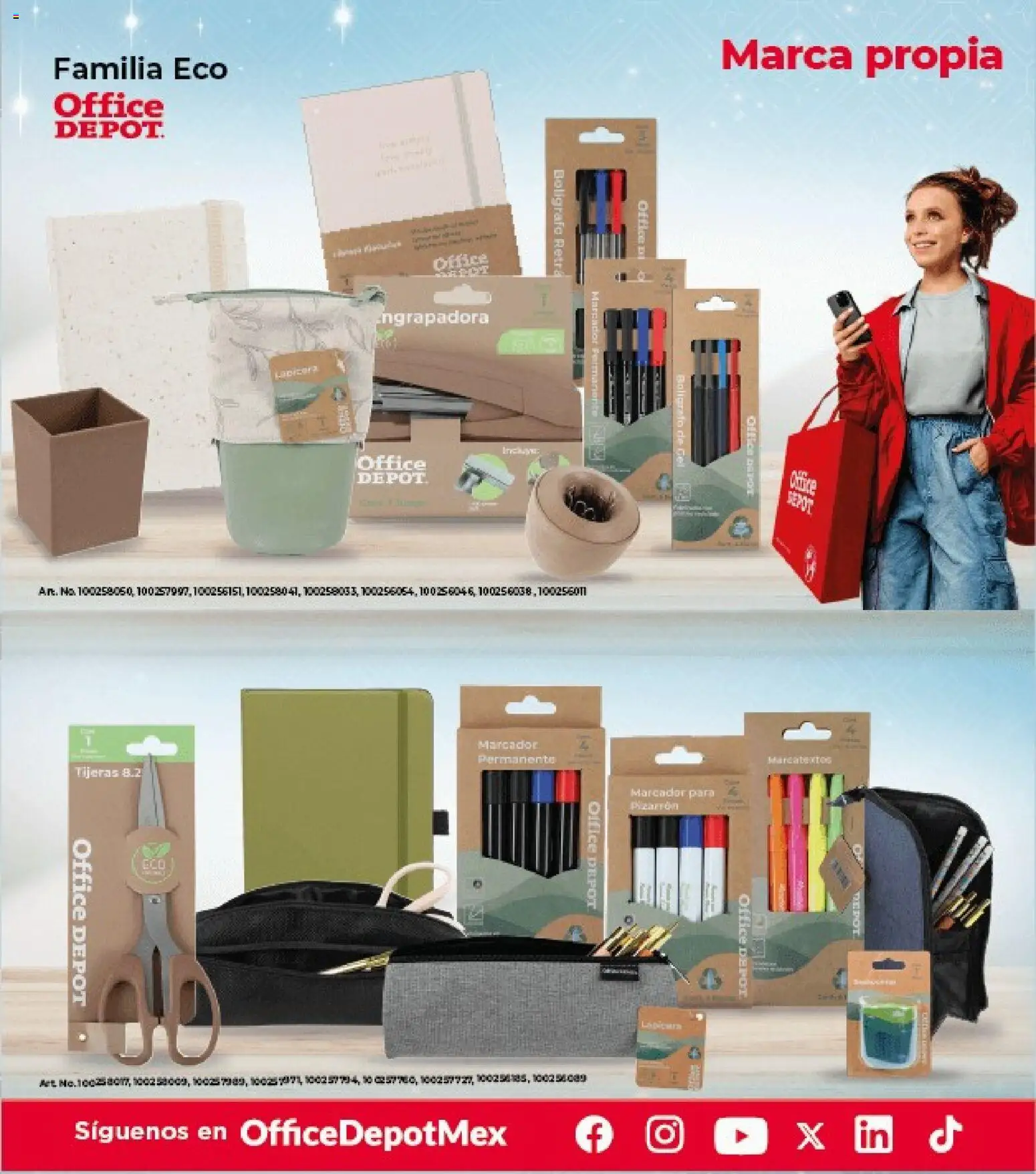 Nuevas ofertas de Office Depot válidas en toda la República Mexicana desde el 01.11.2025. ¡Encuentra las mejores ofertas en Office Depot catálogo! | Página: 12